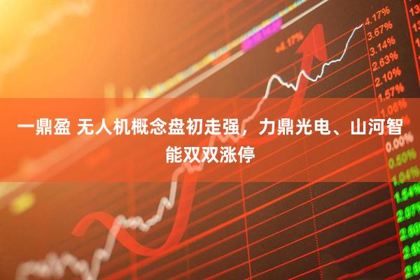 一鼎盈 无人机概念盘初走强，力鼎光电、山河智能双双涨停