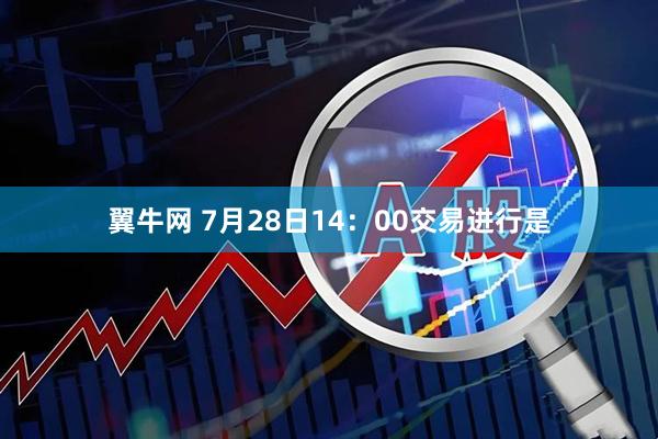 翼牛网 7月28日14：00交易进行是