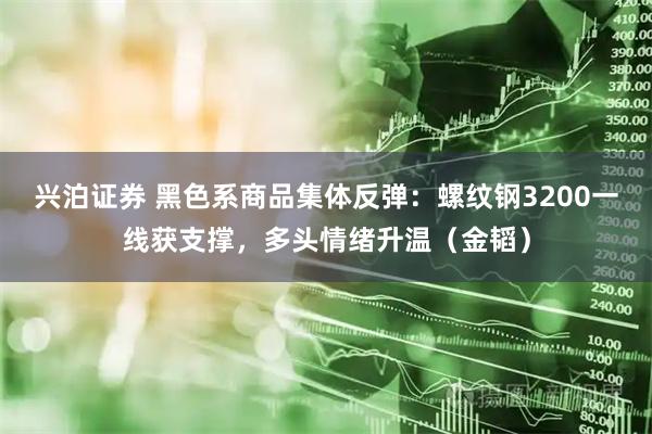 兴泊证券 黑色系商品集体反弹：螺纹钢3200一线获支撑，多头情绪升温（金韬）