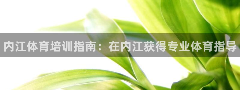 极悦娱乐贴吧官网：内江体育培训指南：在内江获得专业体