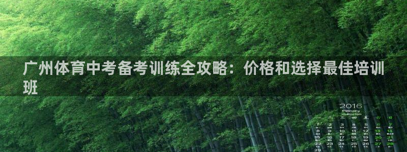 极悦官网首页登录入口：广州体育中考备考训练全攻略：价