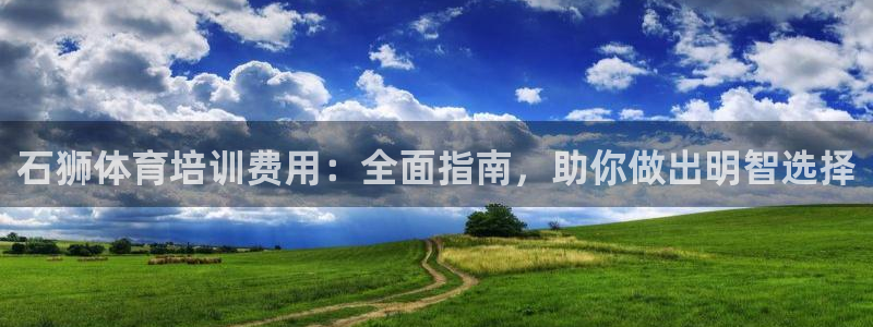 极悦平台安全吗：石狮体育培训费用：全面指南，助你做出