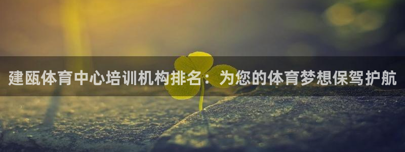 极悦娱乐股东结构：建瓯体育中心培训机构排名：为您的体