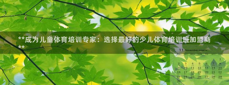 极悦娱乐部7O777：**成为儿童体育培训专家：选择