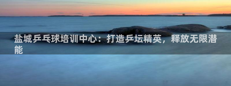 极悦平台注册官方网站下载：盐城乒乓球培训中心：打造乒