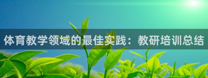 极悦平台平台登录入口：体育教学领域的最佳实践：教研培