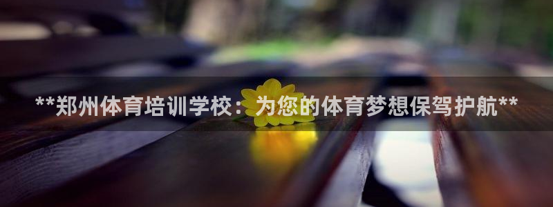 极悦是什么牌子空调的：**郑州体育培训学校：为您的体