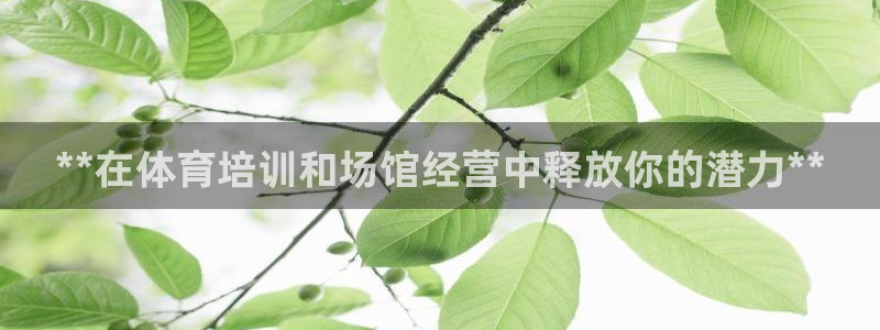 极悦娱乐官网入口网址：**在体育培训和场馆经营中释放