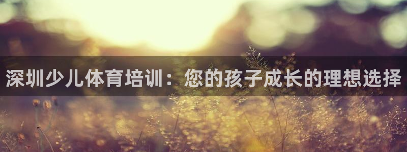极悦娱乐的创始人背景故事：深圳少儿体育培训：您的孩子