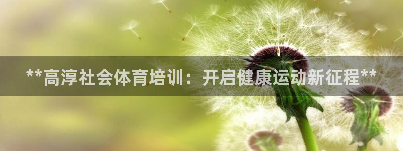 极悦平台代理怎么样可靠吗：**高淳社会体育培训：开启