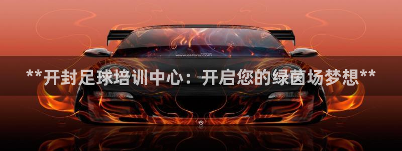 极悦平台注册资金多少钱：**开封足球培训中心：开启您