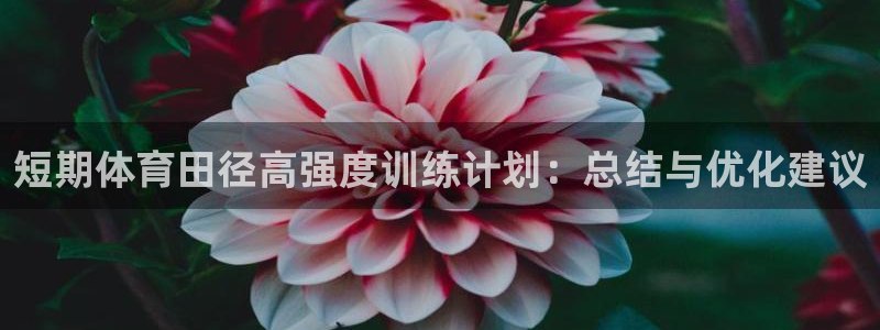 极悦平台app二维码怎么弄的：短期体育田径高强度训练